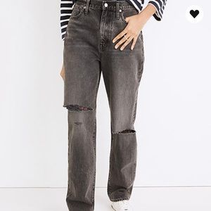 Madewell Baggy Straight Jeans in Cavell Wash size 29
